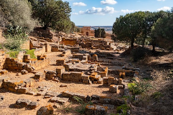 The Chellah necropolis of Rabat.