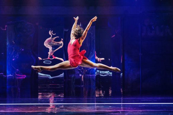 Angelique Cassimatis as Cassie in A Chorus Line.