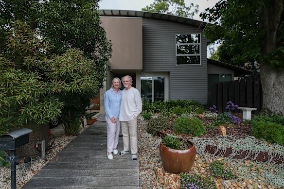 Adam Simmonds and Karen Amon are looking for a retirement-ready home. 