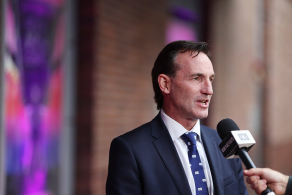 AFL CEO Andrew Dillon has backed McBurney.