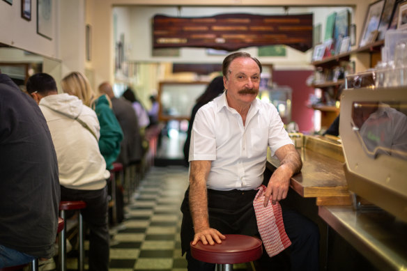 Rocco Elice met his wife working at Pellegrini’s. They will spend time at their beach house when he retires.