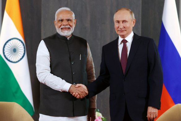 Indian Prime minister Narendra Modi recently chided Vladimir Putin for an ill-timed war despite the countries’ longstanding military ties. 