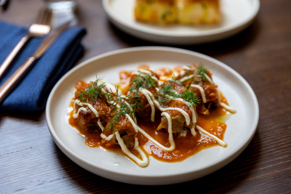Cabbage rolls at Kyiv Social.