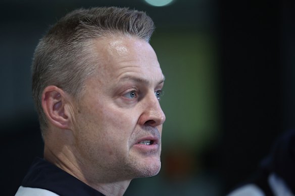 Brad Lloyd in his time as Carlton’s general manager of football.