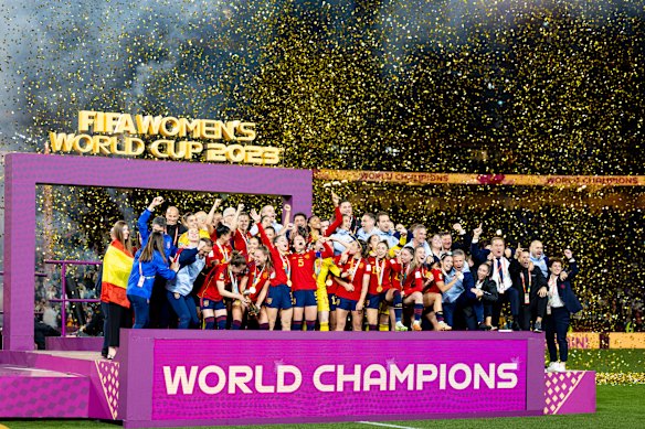 Spain won the FIFA Women’s World Cup in 2023.