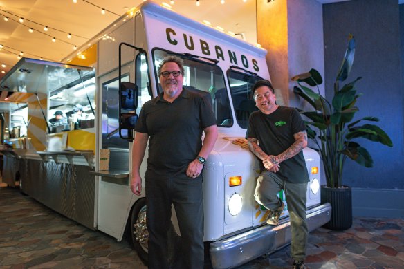 Jon Favreau and chef Roy Choi have opened The Chef Truck, which serves affordable street food inspired by the movie.