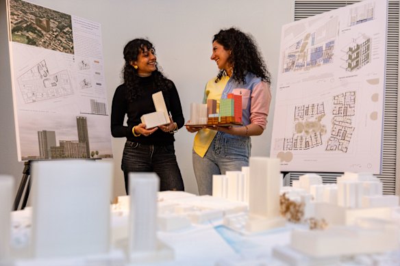 Architecture (housing) master's students Javni Dave and Raphaela Challita are part of a real-world design competition envisioning the housing of the future.