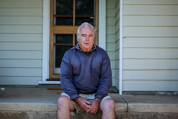 Neil Sutherland who lives next door to the property where Dezi Freeman was hiding out.