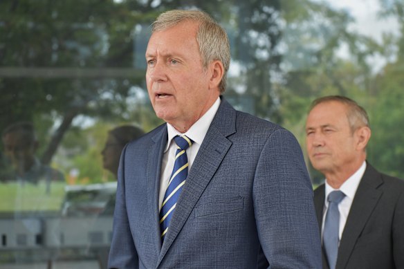 Road Safety Commissioner Reece Whitby.