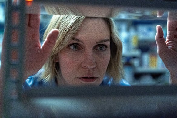 Rhea Seehorn in Pluribus.