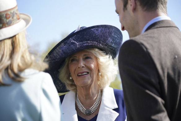 The new Queen Camilla.