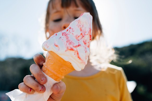 As the ice-cream truck approaches the local playground, the tension rises as caregivers watch to see which parent will crack.