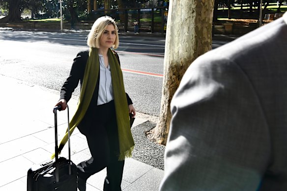 Lucinda Wright worked at the University of Sydney before taking a job in management at the University of Wollongong. 