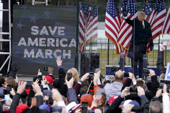 Trump’s lawyers had argued his incendiary statements on January 6, 2021 before the riot were protected speech and in line with official duties.