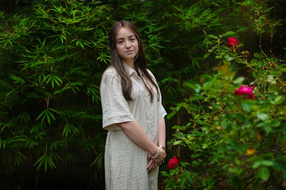 Sheina Gutnick, whose father Reuven Morrison was killed at Bondi Beach terror attack in Sydney.