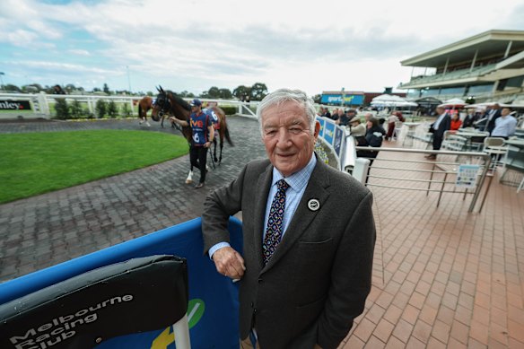 Former Melbourne Racing Club chairman Peter Le Grand is attending his 65th straight Caulfield Cup on Saturday.