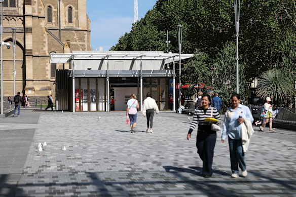 A new visitor centre has also been built in City Square.