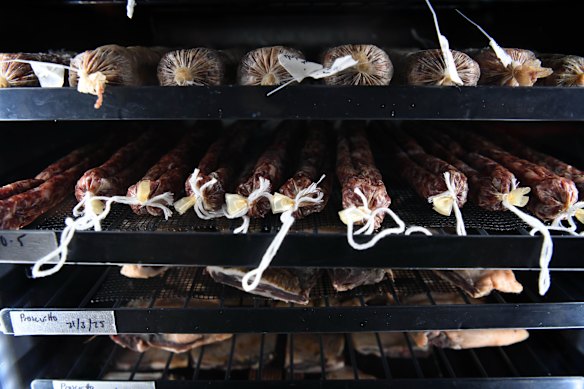 EXP. Restaurant makes its own charcuterie in house. 