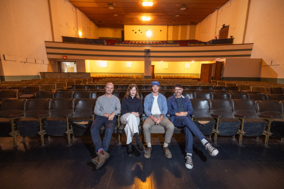 Brothers Chris, Bob and Barrie Barton are the new operators of Lorne Theatre, together with incoming venue manager Jessa Shields. 