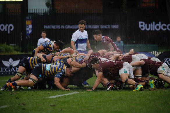 Sydney University and University Queensland squared off against each other on Saturday. 