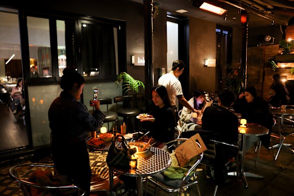      The ambience at Linla.