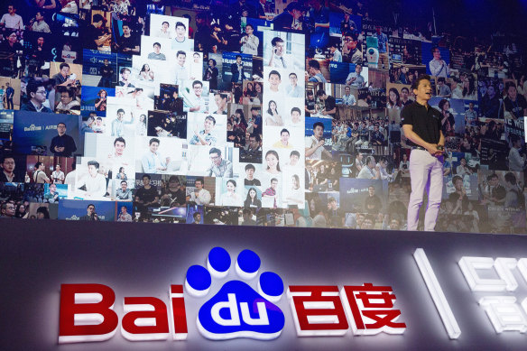 Robin Li, CEO of search giant Baidu, talks about AI in 2018. He’s now betting the company’s future on an alternative to ChatGPT.