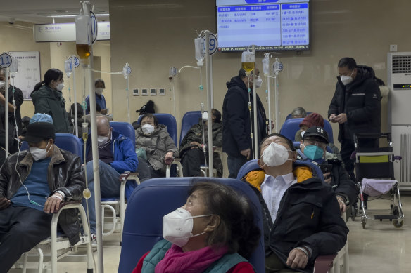 Chinese authorities have blamed the outbreak on a relaxing of COVID-19 restrictions.