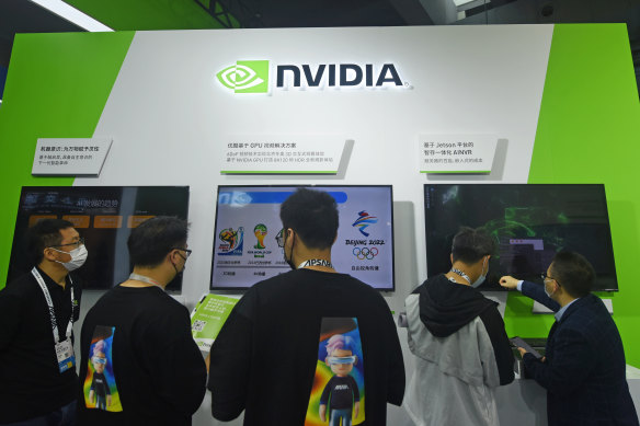 Nvidia disclosed that the US government had imposed export restrictions on two of its most advanced chips, barring the company from exporting them to China or Hong Kong.