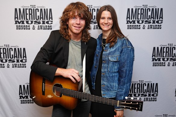 Jess and Kara Welles in Nashville in September. 