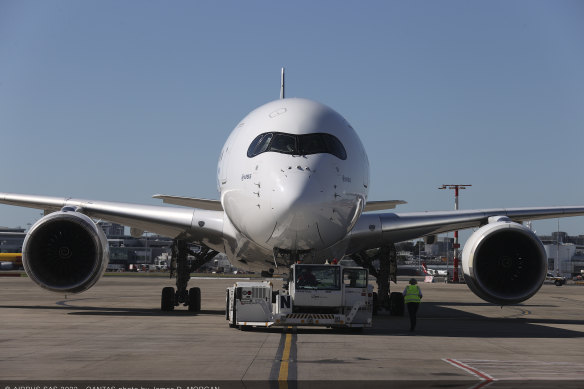 The Airbus A350 flies some of the world’s longest non-stop routes. Qantas is banking on it to boost the airline’s international margins from 2026. 