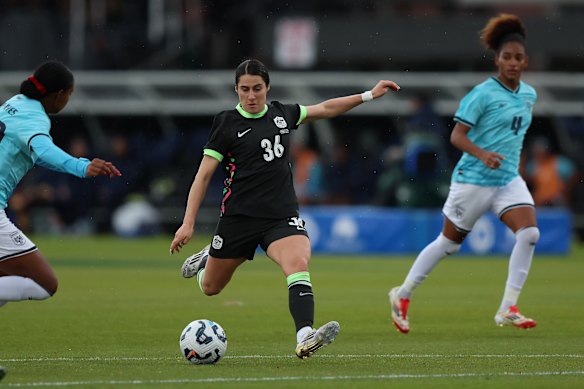 Adriana Taranto makes her Matildas debut.