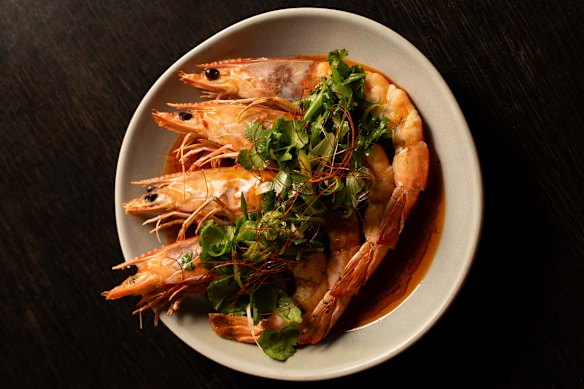Seafood will be cooked in the wood-fired grill at Ashe. 