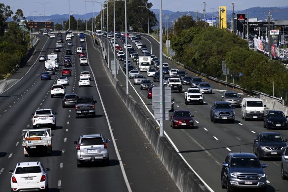 Upgrades for the busy M1 are now costing $1.5 billion instead of $1 billion. 