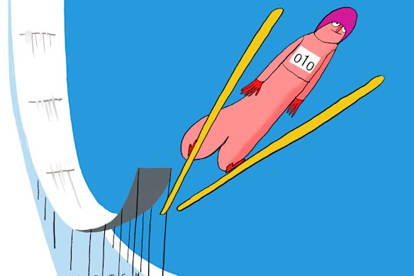 Reports of skiers undergoing penis enlargements to give them a boost in the air started to circulate last month.