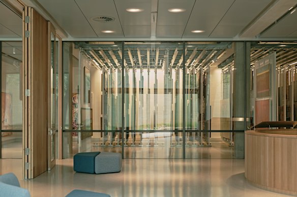 Kerstin Thompson Architects designed the Eva and Marc Besen Centre for the couple’s extensive art collection.