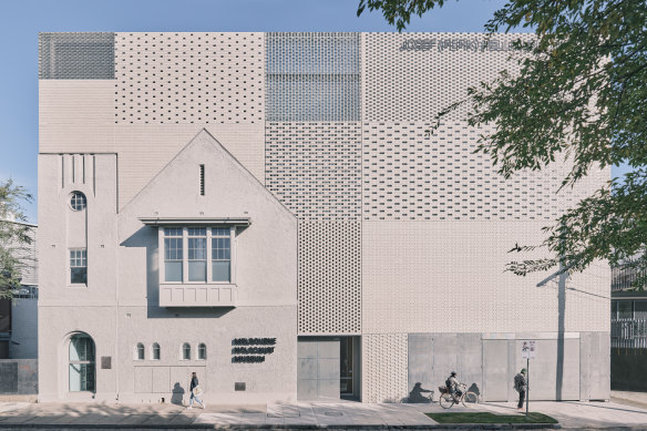 The Melbourne Holocaust Museum on Selwyn Street, Elsternwick is light and ethereal.