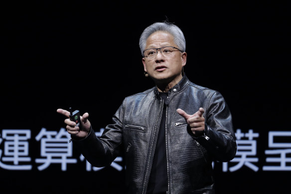 Nvidia chief executive Jensen Huang: “A new computing age is starting.”