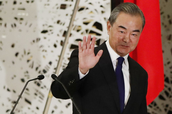 China’s Foreign Minister Wang Yi.