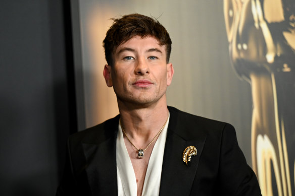 Keoghan at the Governors Awards held in Hollywood last year. He says negative comments can be overwhelming. 