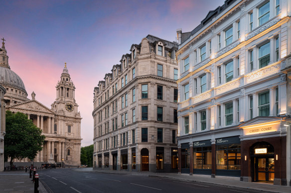 Lost Property draws inspiration from nearby London icon, St Paul’s Cathedral.