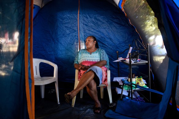 Vanessa Culbong says she can't secure a private rental in Perth. 