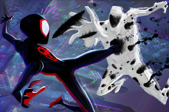 Spider-Man: Across the Spider-Verse exists outside the main continuity of the Marvel Cinematic Universe.