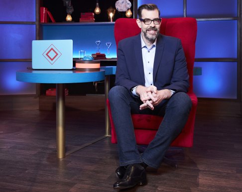 Richard Osman in his House of Games incarnation. He says if he could change one thing it would be to give far more equality of opportunity.