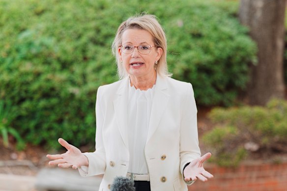 Opposition Leader Sussan Ley.