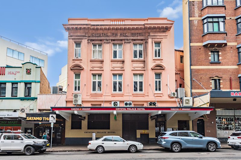 Crystal Palace Hotel has sold for about $35 million to pub group JDA Hotels.