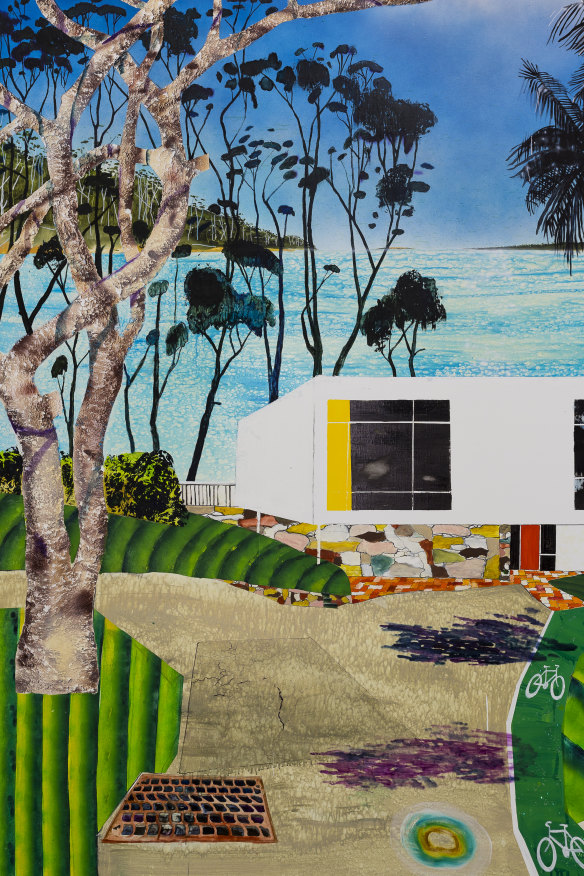 Today's cover: William Mackinnon, From the acorn to the oak (2019). Acrylic, oil and automotive enamel on linen, 193cm x 163cm; image courtesy of the artist, Jan Murphy Gallery and Hugo Michell Gallery.