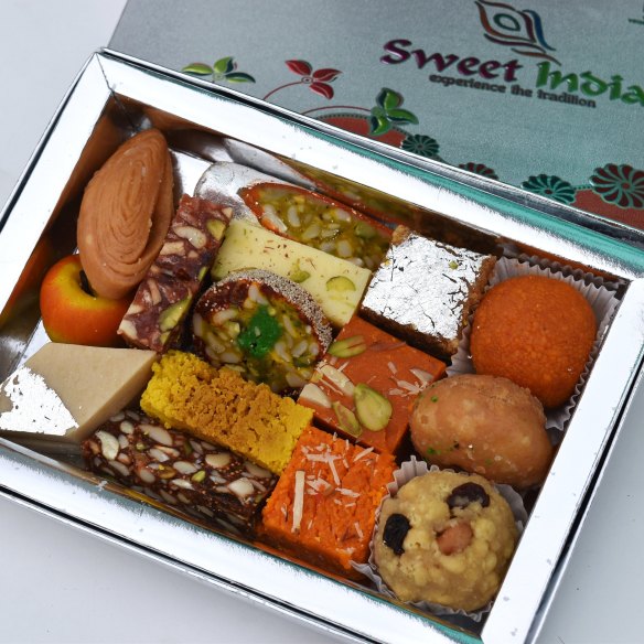 Indian sweets at Sweet India.