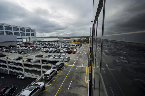 Airport parking, long-term or short-term, is expensive.