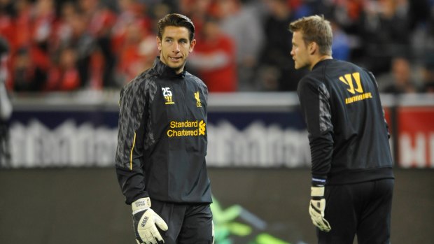 Brad Jones was the No.2 at Liverpool until 2010.