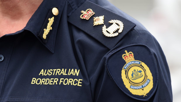 Australian Border Force officers intercepted the man at Brisbane Airport on Thursday.
